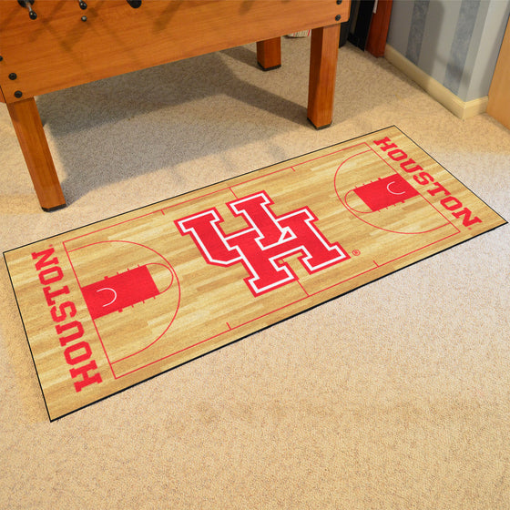 Houston Cougars Court Runner Rug - 30in. x 72in.