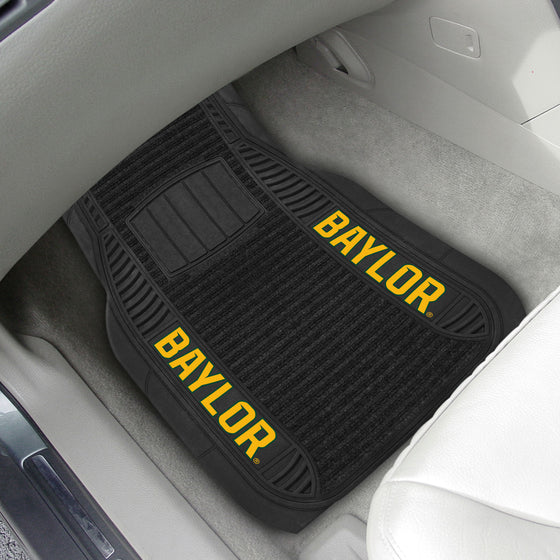 Baylor Bears 2 Piece Deluxe Car Mat Set