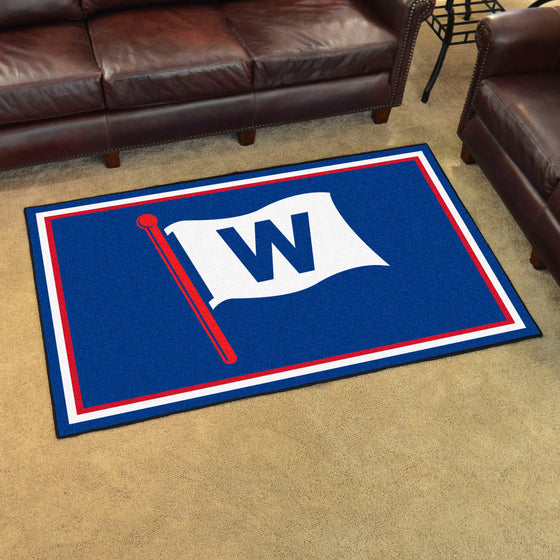 Chicago Cubs 4ft. x 6ft. Plush Area Rug