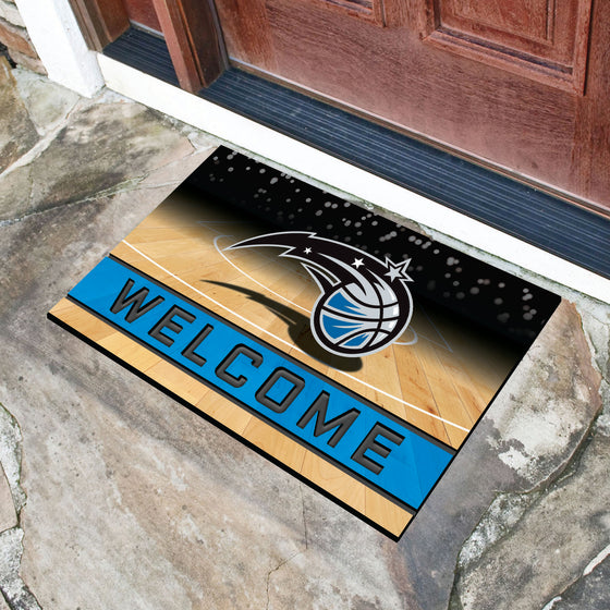 Orlando Magic Rubber Door Mat - 18in. x 30in.