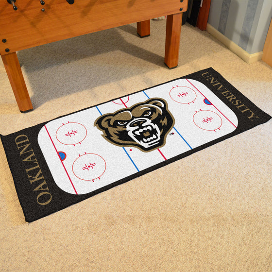 Oakland Golden Grizzlies Rink Runner - 30in. x 72in.