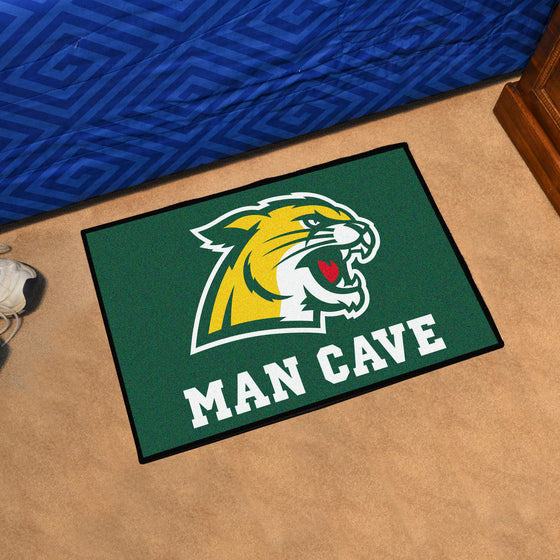 Northern Michigan Wildcats Man Cave Starter Mat Accent Rug - 19in. x 30in.