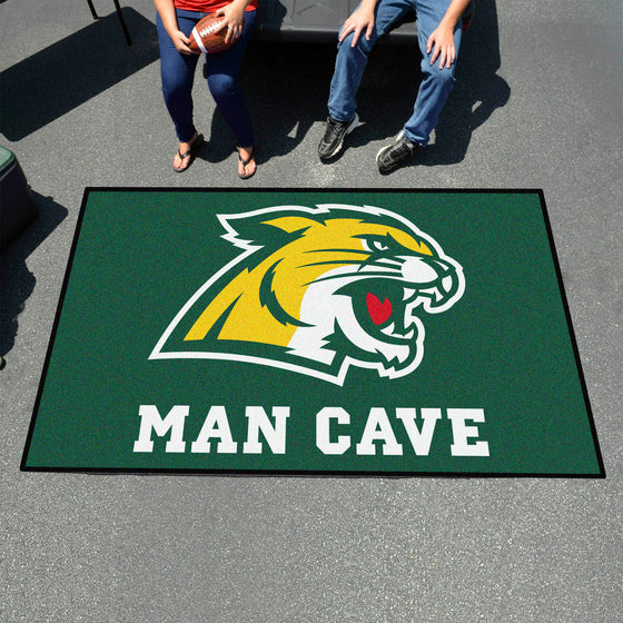 Northern Michigan Wildcats Man Cave Ulti-Mat Rug - 5ft. x 8ft.