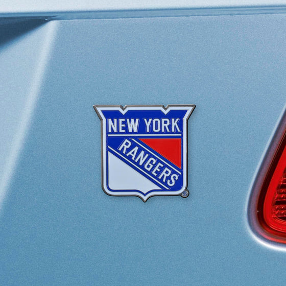 New York Rangers 3D Color Metal Emblem