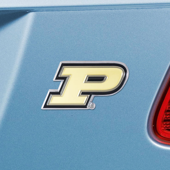 Purdue Boilermakers 3D Color Metal Emblem