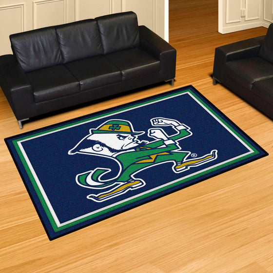 Notre Dame Fighting Irish 5ft. x 8 ft. Plush Area Rug, Leprechaun