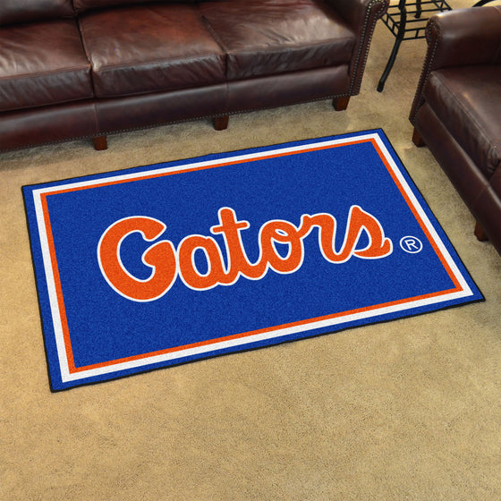 Florida Gators 4ft. x 6ft. Plush Area Rug, "Gators"