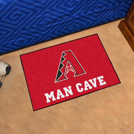 Arizona Diamondbacks Man Cave Starter Mat Accent Rug - 19in. x 30in.