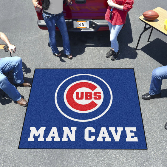 Chicago Cubs Man Cave Tailgater Rug - 5ft. x 6ft.