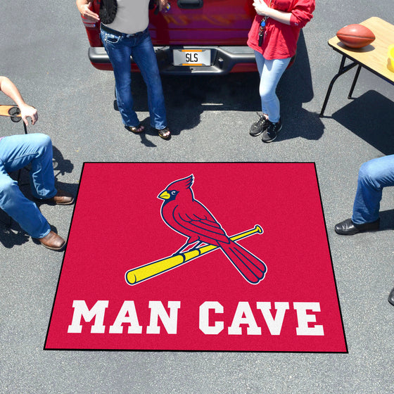 St. Louis Cardinals Man Cave Tailgater Rug - 5ft. x 6ft.