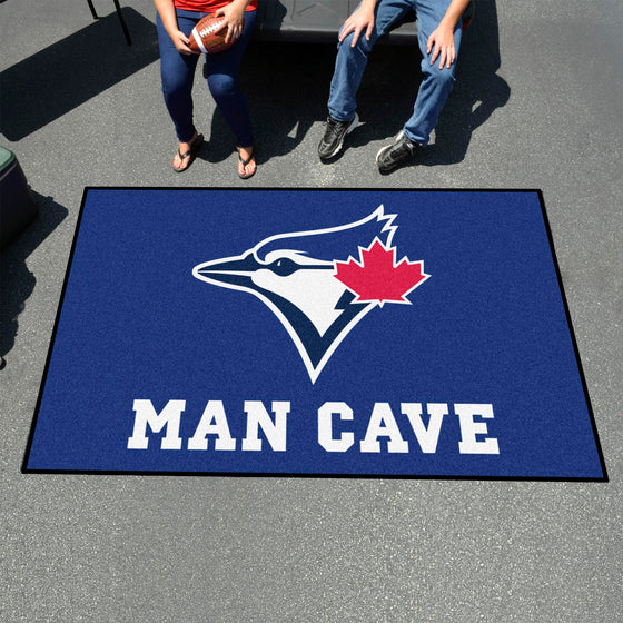 Toronto Blue Jays Man Cave Ulti-Mat Rug - 5ft. x 8ft.