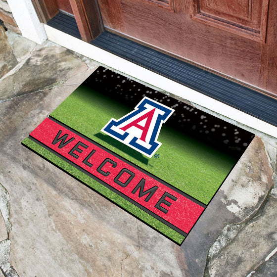 Arizona Wildcats Rubber Door Mat - 18in. x 30in.