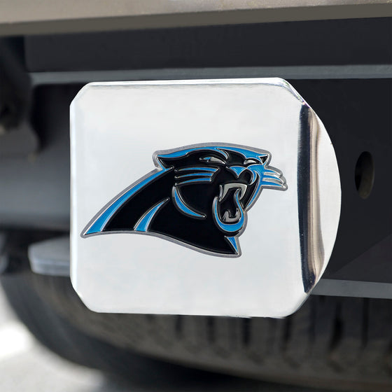 Carolina Panthers Hitch Cover - 3D Color Emblem