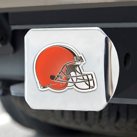 Cleveland Browns Hitch Cover - 3D Color Emblem