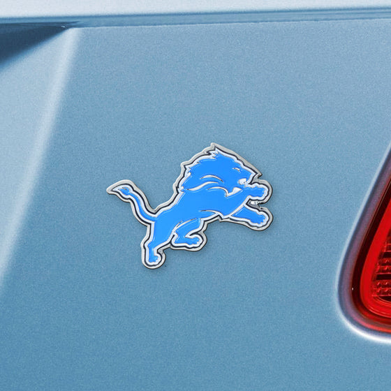 Detroit Lions 3D Color Metal Emblem