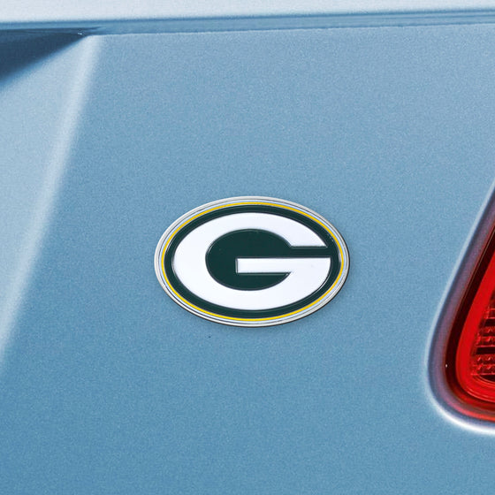 Green Bay Packers 3D Color Metal Emblem