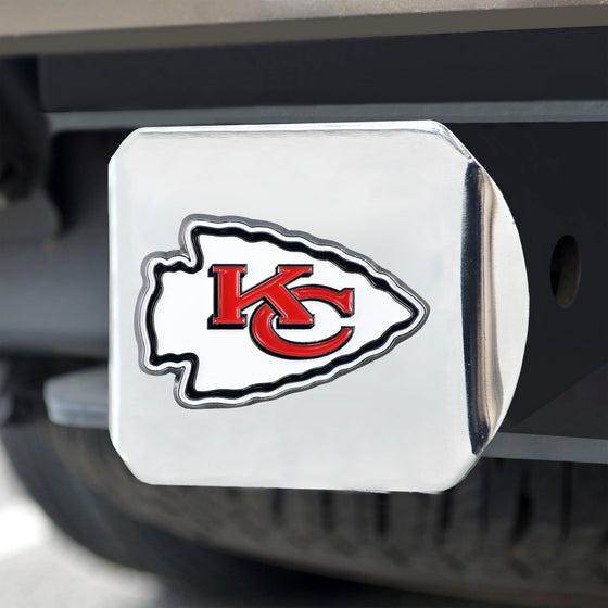 Kansas City Chiefs Hitch Cover - 3D Color Emblem