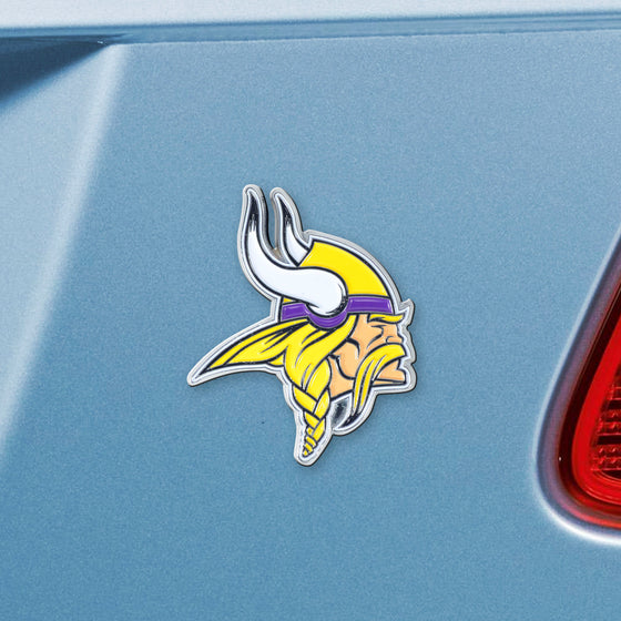 Minnesota Vikings 3D Color Metal Emblem