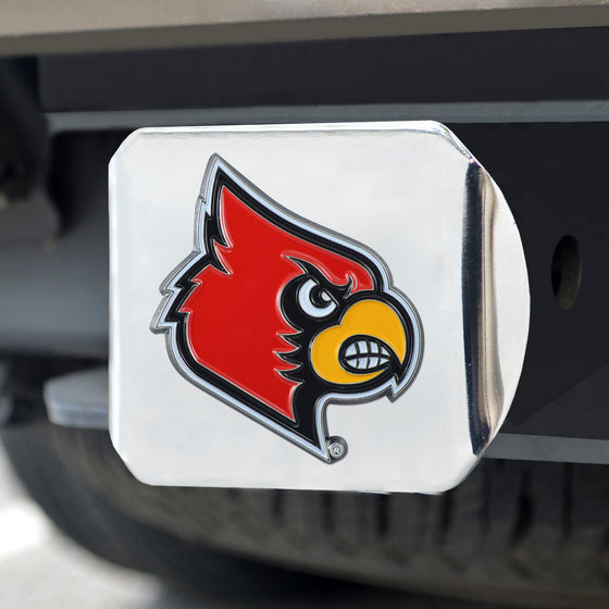 Louisville Cardinals Hitch Cover - 3D Color Emblem