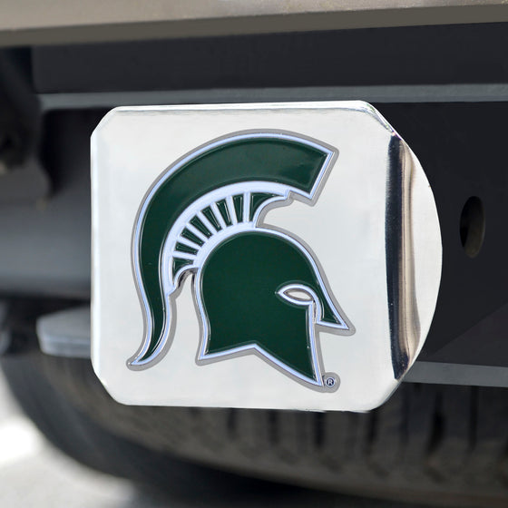 Michigan State Spartans Hitch Cover - 3D Color Emblem