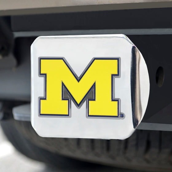 Michigan Wolverines Hitch Cover - 3D Color Emblem