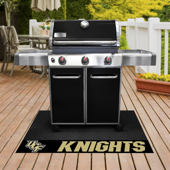 Central Florida Knights Vinyl Grill Mat - 26in. x 42in.