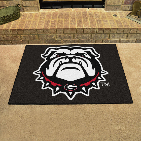 Georgia Bulldogs All-Star Rug - 34 in. x 42.5 in.