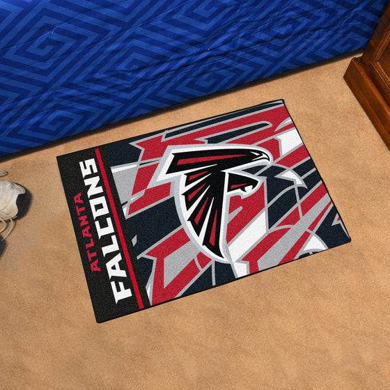 Atlanta Falcons Starter Mat XFIT Design - 19in x 30in Accent Rug