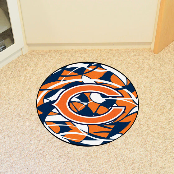 Chicago Bears Roundel Rug - 27in. Diameter XFIT Design