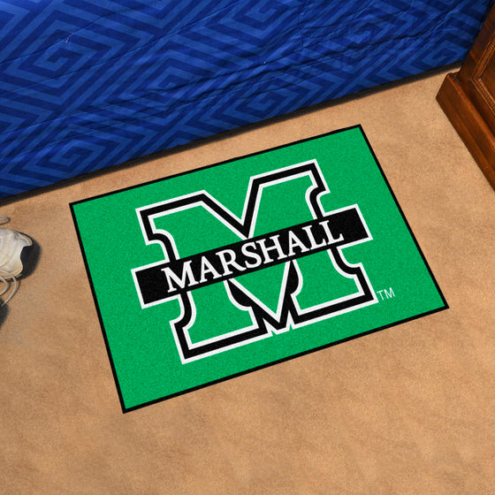 Marshall Thundering Herd Starter Mat Accent Rug - 19in. x 30in.