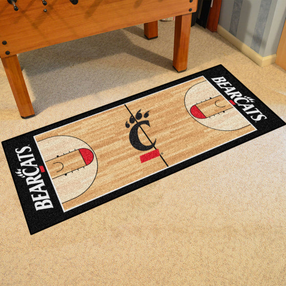 Cincinnati Bearcats Court Runner Rug - 30in. x 72in.