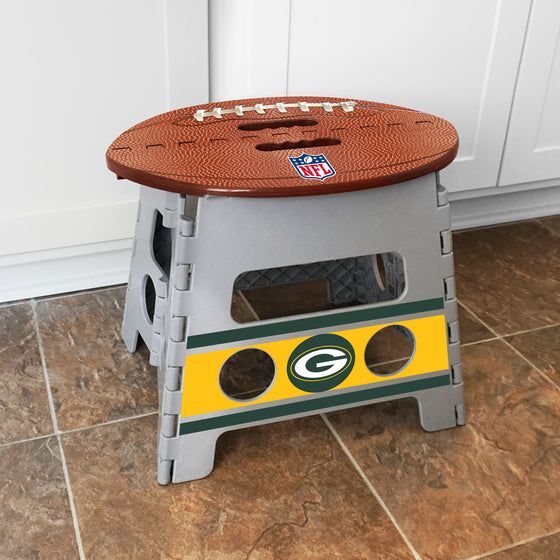 Green Bay Packers Folding Step Stool - 13in. Rise