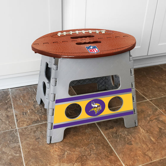 Minnesota Vikings Folding Step Stool - 13in. Rise