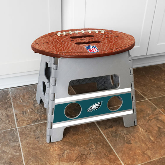 Philadelphia Eagles Folding Step Stool - 13in. Rise