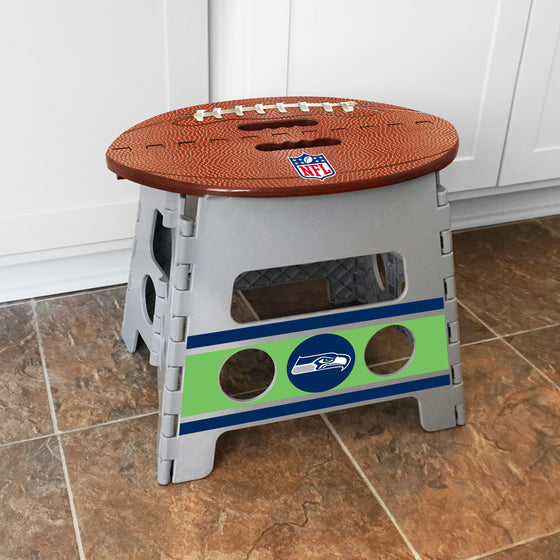 Seattle Seahawks Folding Step Stool - 13in. Rise