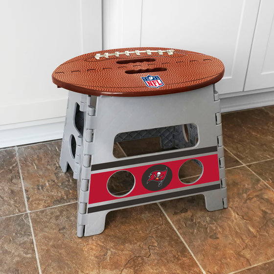 Tampa Bay Buccaneers Folding Step Stool - 13in. Rise