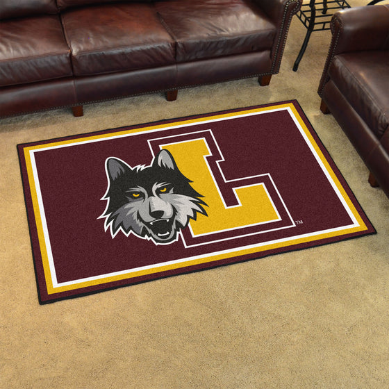 Loyola Chicago Ramblers 4ft. x 6ft. Plush Area Rug