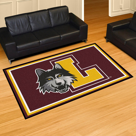 Loyola Chicago Ramblers 5ft. x 8 ft. Plush Area Rug