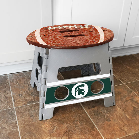Michigan State Spartans Folding Step Stool - 13in. Rise