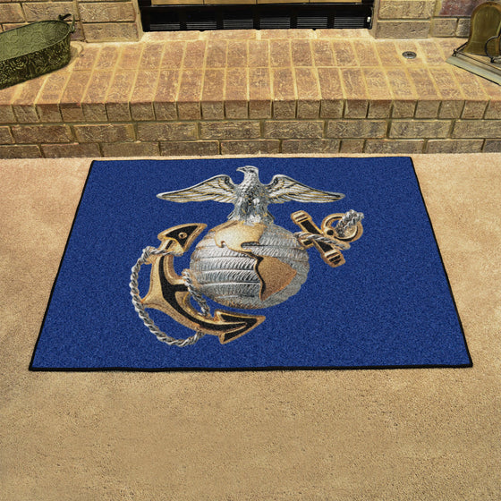 U.S. Marines All-Star Rug - 34 in. x 42.5 in.