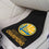 Golden State Warriors Front Carpet Car Mat Set - 2 Pieces