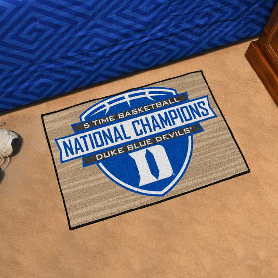 Duke Blue Devils Dynasty Starter Mat Accent Rug - 19in. x 30in.