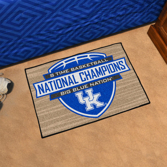 Kentucky Wildcats Dynasty Starter Mat Accent Rug - 19in. x 30in.