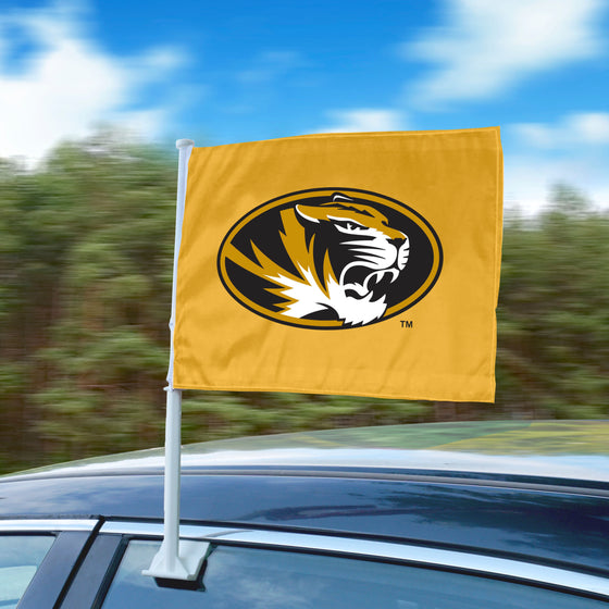 Missouri Tigers Car Flag Large 1pc 11" x 14"