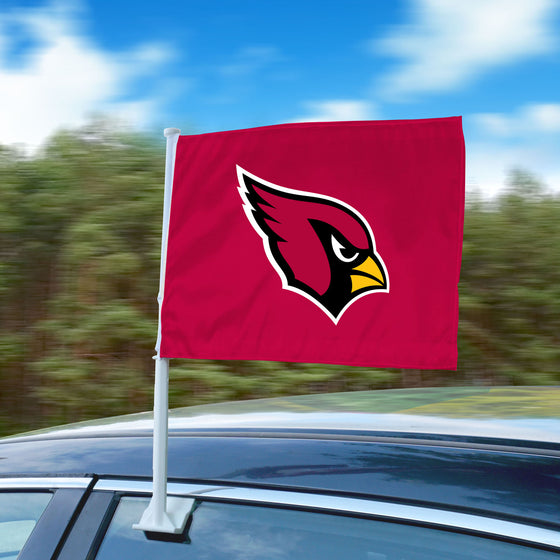 Arizona Cardinals Car Flag Large 1pc 11" x 14"