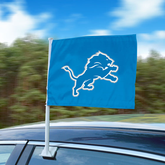 Detroit Lions Car Flag Large 1pc 11" x 14"