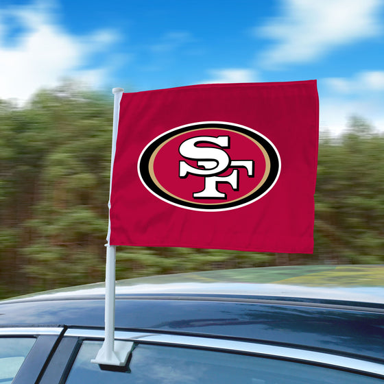 San Francisco 49ers Car Flag Large 1pc 11" x 14"