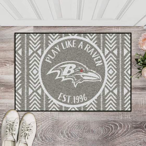 Baltimore Ravens Southern Style Starter Mat Accent Rug - 19in. x 30in.