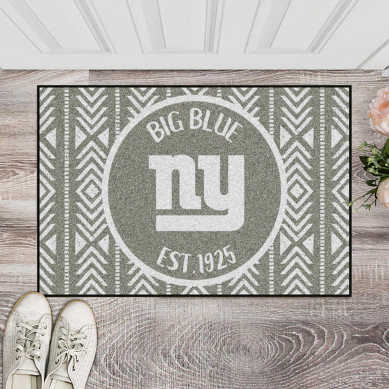 New York Giants Southern Style Starter Mat Accent Rug - 19in. x 30in.