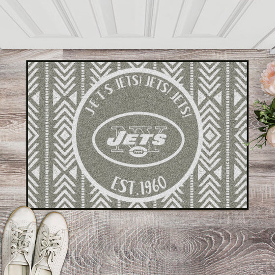 New York Jets Southern Style Starter Mat Accent Rug - 19in. x 30in.